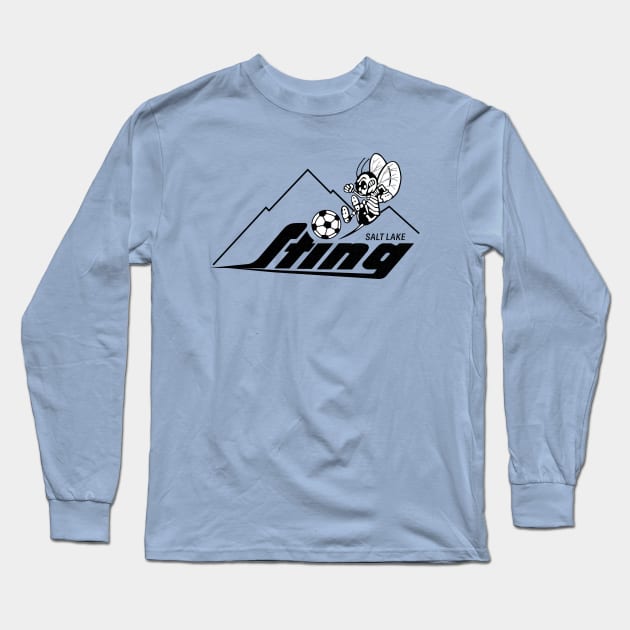 Defunct Salt Lake Sting Soccer 1990 Long Sleeve T-Shirt by LocalZonly